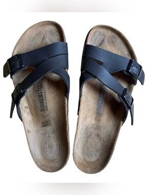 Birkenstock Yao Sandal Black Sz 41